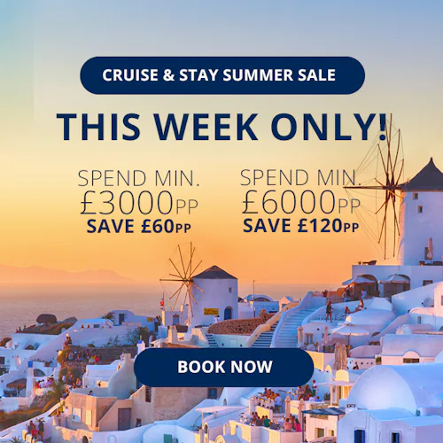CRUISE & STAY SUMMER SALE IS HERE!