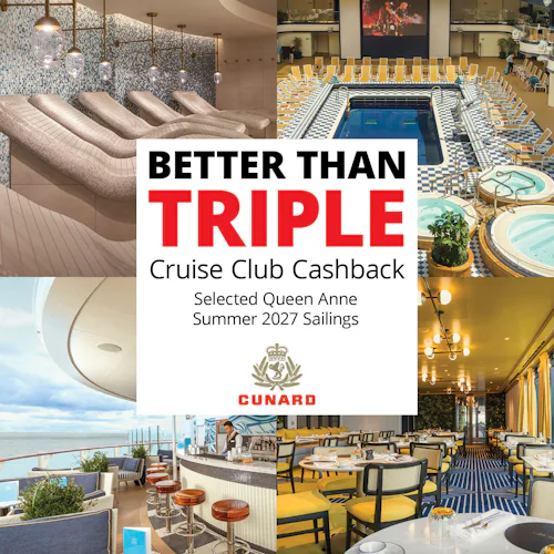 BETTER THAN TRIPLE CRUISE CLUB CASHBACK