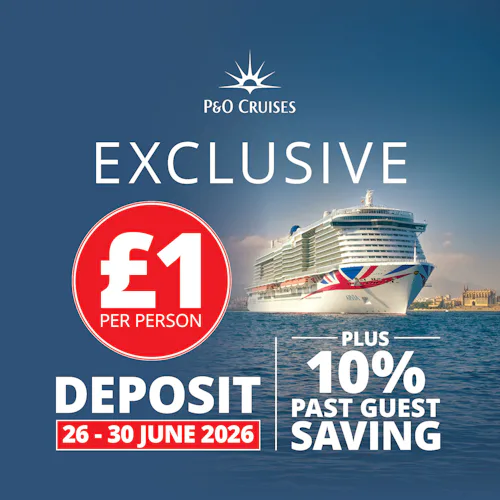 EXCLUSIVE £1pp DEPOSIT!